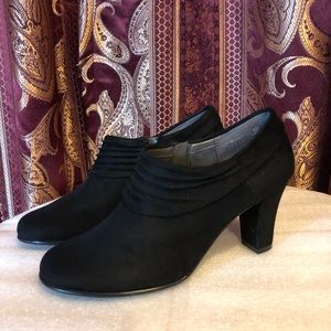 Aerosoles Heelrest 3” Ankle Bootie, Black (9.5)